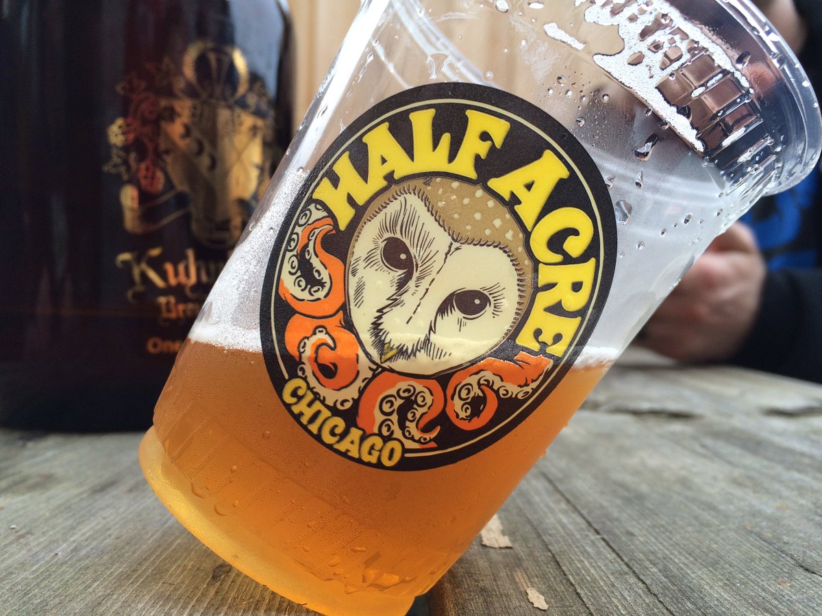 stephenieman's tweet photo. Days like today are what @halfacrebeer 's "Tuna" was made for! #beer https://t.co/ykdEn4e5BA