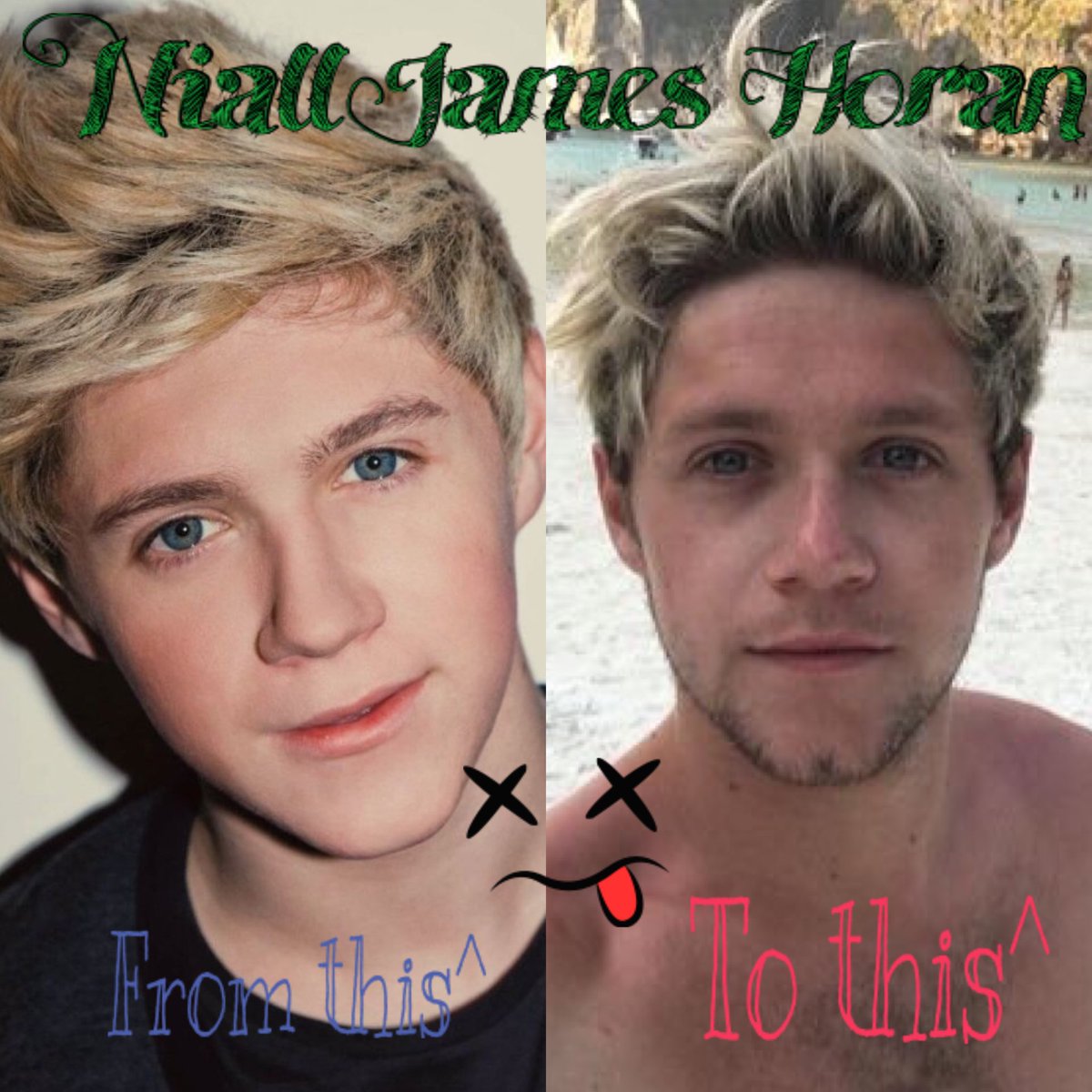 EmogeneZ's tweet image. Someone took over the baby Nialler #NiallHoran #Allgrownup #WhatHappened #OMG