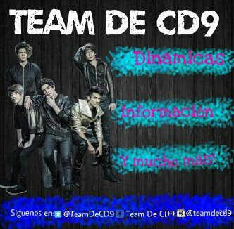 TeamDeCD9's tweet image. Siguenos!
Somos un gran team!
-Team De CD9