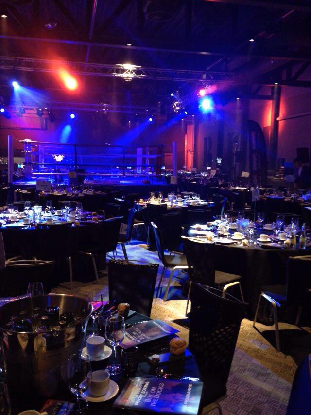 soccerspeaker's tweet image. Room looks great and where looking forward to some great fights 🏆🏆🏆
