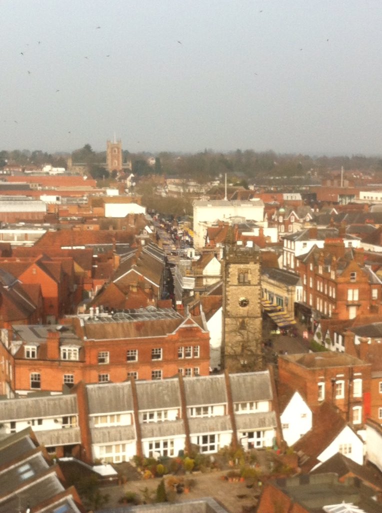 @StAlbansAbbey Fantastic #TowerTour for #HertsBigWeekend Great tour guide, informative and amazing views!