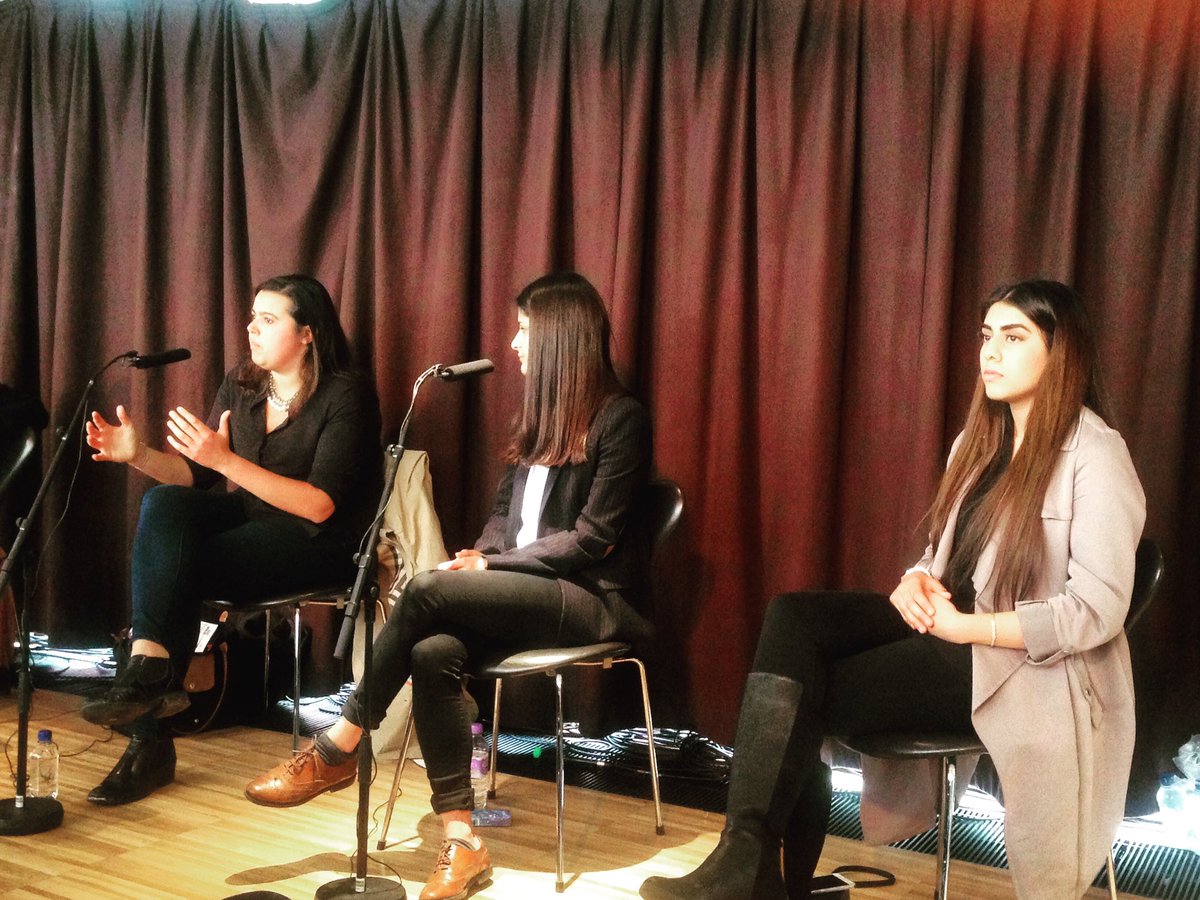 Great panel today on what it means to be young, Asian & British at @WOWtweetUK with @Emily_Benn & @yazminjoy #WOWLDN