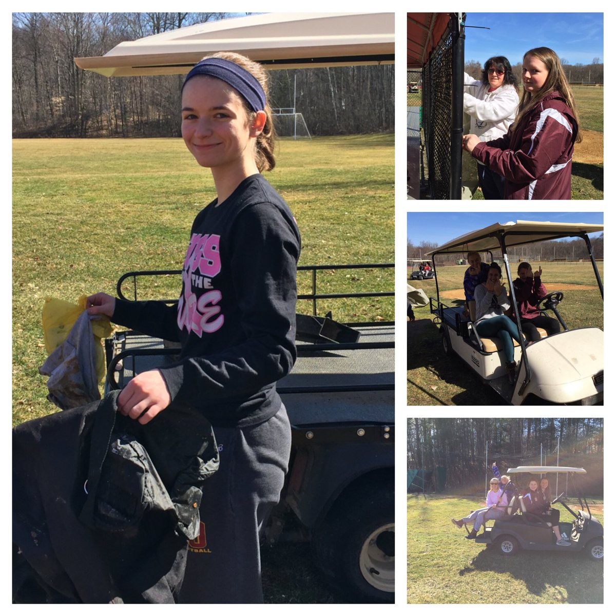 margiegiacobbe's tweet photo. Clean up at St Joseph's softball field https://t.co/k6wM48UghK