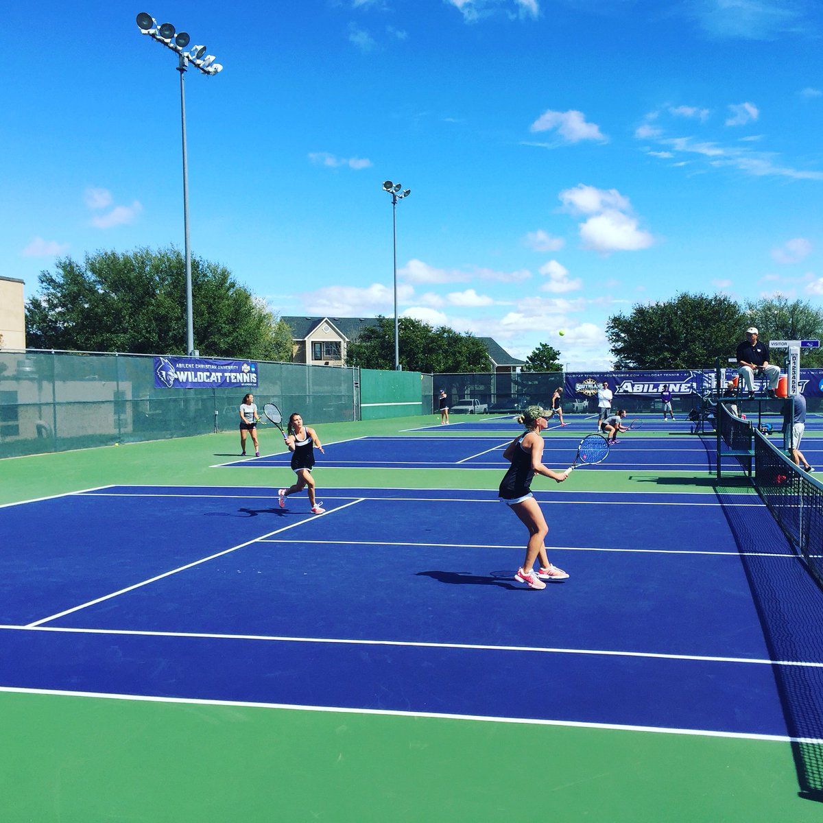 Gorgeous day in Abilene for some <a href="/acu_tennis/">ACU TENNIS</a>!! #GoWildcats #ACUE4C