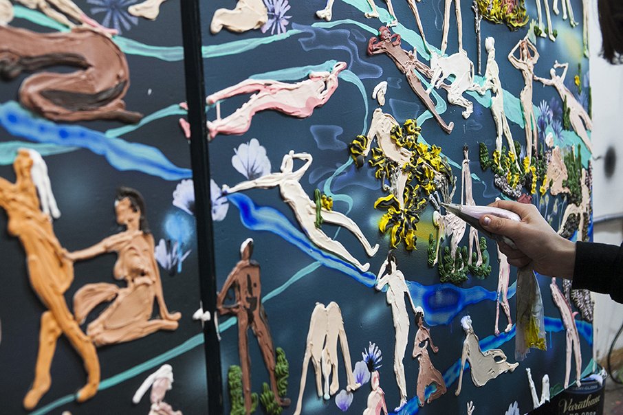 New work by Kate Klingbeil in "Hanging Gardens," opening today at Oakland's @AthenBGallery: bit.ly/229iNeE