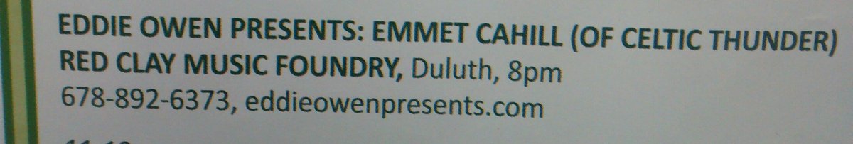 sareja86's tweet photo. @Emmetcahill I saw this at the local arena (just down the street from @EOPresents). #DuluthEvents https://t.co/ZCjCFWESXJ