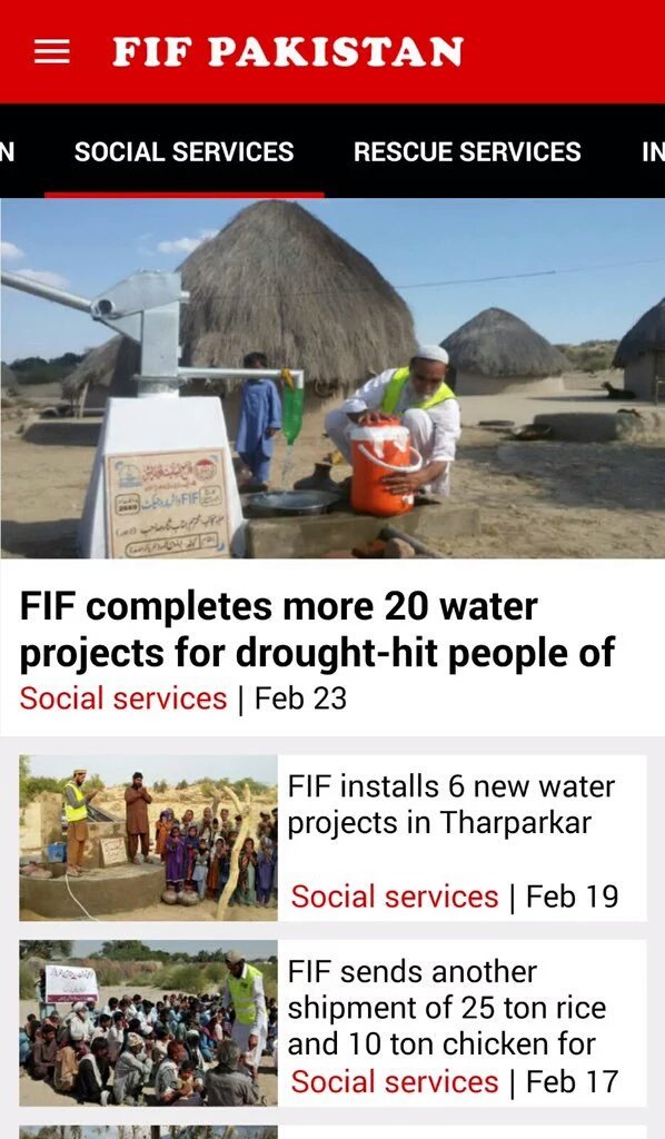 IamHadiHassan's tweet photo. Nice work! Appreciate it!  Have seen these guys work selflessly during duty at disasters #FIFPakistanApp 💞 https://t.co/FaEcnzFZuW