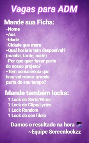 screenlockzz's tweet image. Antes de tudo, leiam isso ~Equipe Screenlockzz
Fav se leu💖