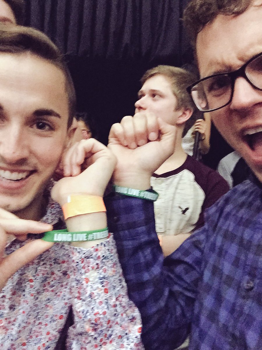ShowChoirLive's tweet photo. Shout out to the kids at Carmel who have made this week extra hilarious @TheRealTreeKyle #treekyle #choralclassic16 https://t.co/Z6vmbqzjXr