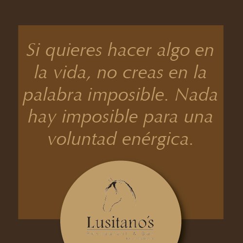 Muchas cosas se reputan imposibles antes de haberse realizado.