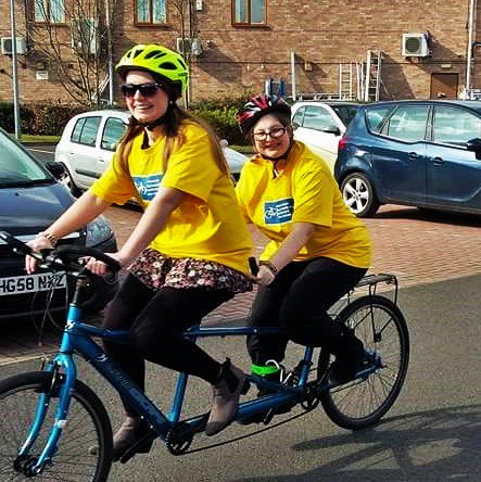 Haydn_D_B's tweet photo. @InclusivelyFit And here you are, out in the sun with Christine :) #biginclusivitybikequest #whatitsallabout https://t.co/Xl7Zqg6OPE