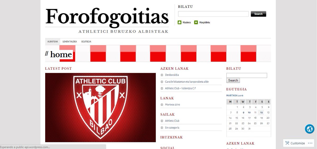 ForofogoitiasFG's tweet photo. Gustuko duzue gure webgune berria? :) 
#Forofogoitias @AthleticClub @athletic_eus https://t.co/WyLMFQsDNA