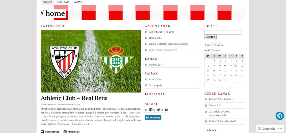 ForofogoitiasFG's tweet photo. Gustuko duzue gure webgune berria? :) 
#Forofogoitias @AthleticClub @athletic_eus https://t.co/WyLMFQsDNA
