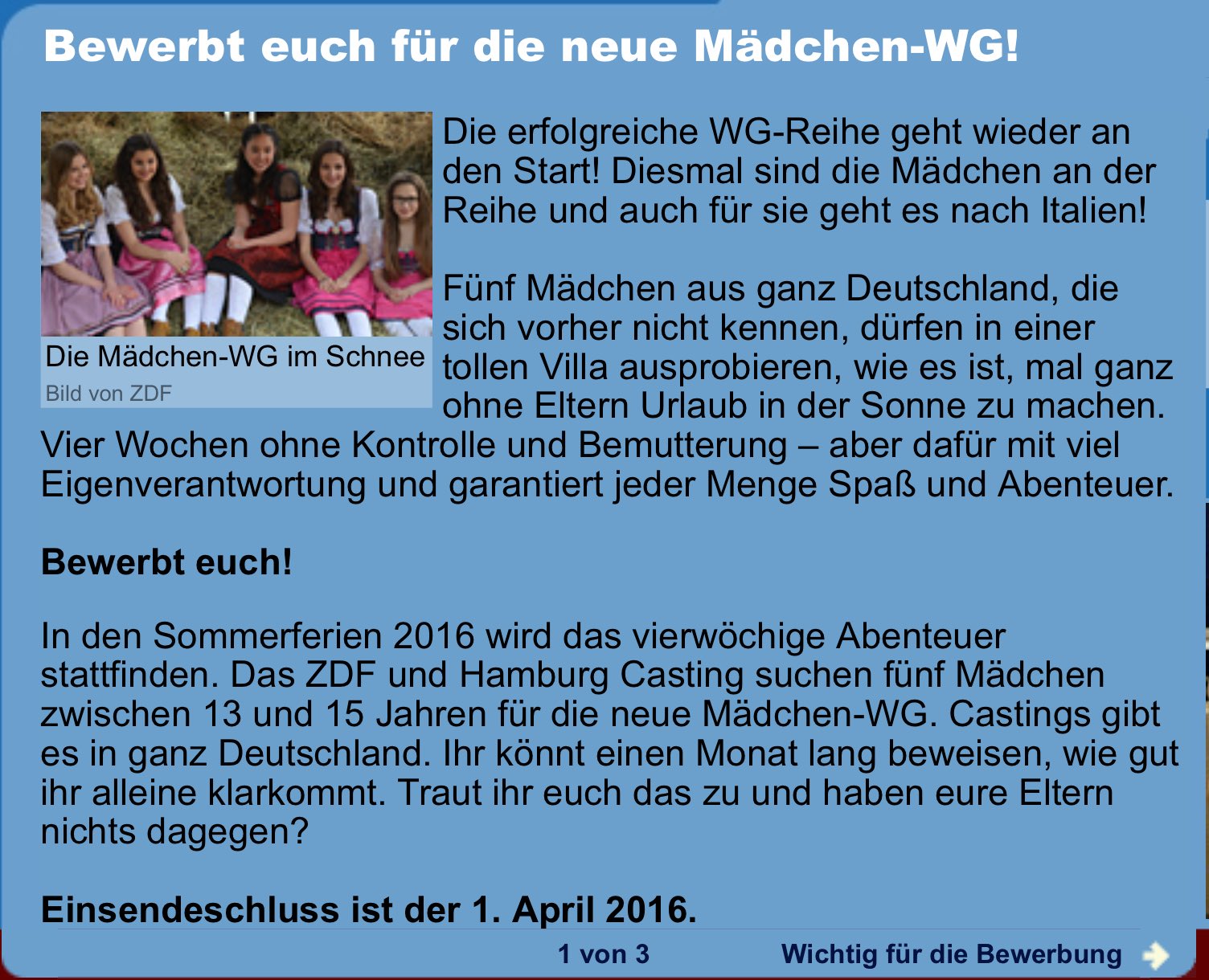 Twitter पर Die Jungs Wg Wollt Ihr Bei Der Neuen Madchen Wg Dabei Sein Dann Jetzt Bewerben T Co Salg4lpops T Co Gani2s3ojl