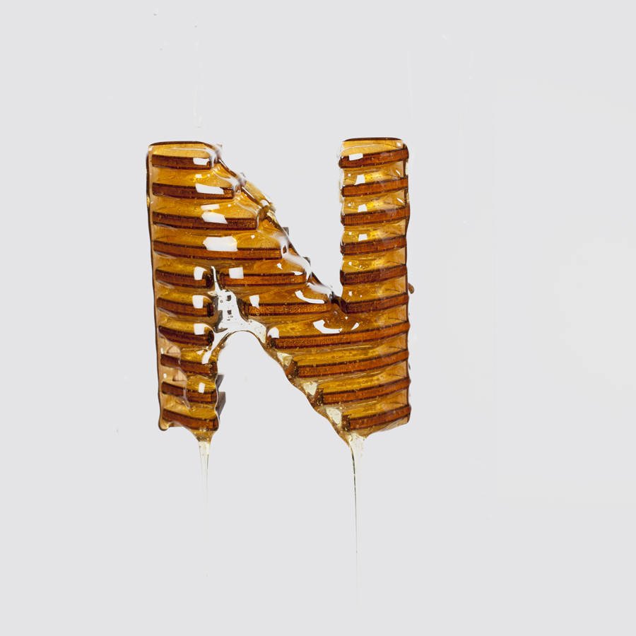 fubiz's tweet photo. Appetizing Typography in 3D Made with Honey https://t.co/X1CRprUSLS https://t.co/1sKQ0iAOdj