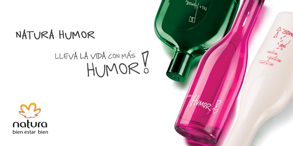 NaturaArgentina's tweet photo. Disfrutá un sábado de sonrisas con las fragancias de #Humor5, #Humor7 y #Humor6. https://t.co/fLs1QKBg07 https://t.co/ApPSXRXOOb