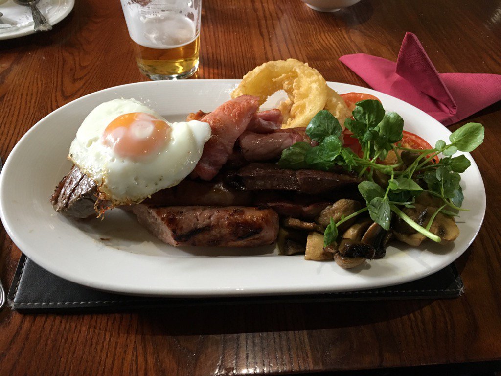 This belly buster at The Plough, Whitegate couldn't beat the Mac!
