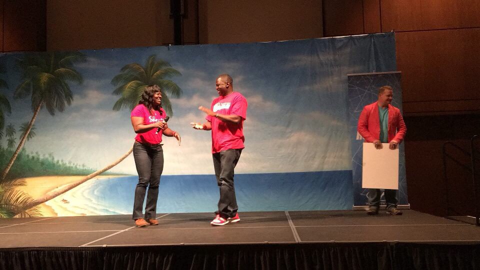 teamliftoff's tweet photo. Mighty TLO RMDs Jamila and Vash hit the stage with fun and 🔥🔥🔥!!! #blessitnation #dig2IMD https://t.co/Mpbw9W6DHo