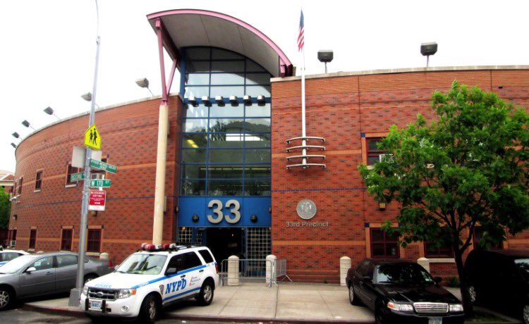 NYPD33Pct's tweet image. With the warm weather finally here,stop by the 33rd Pct and register your bicycle with the Crime Prevention officer.