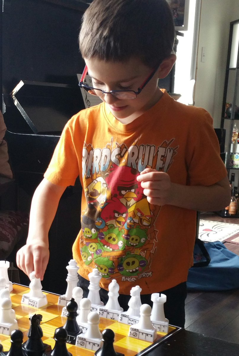 RLJPat's tweet image. Planning his next move #learningchess