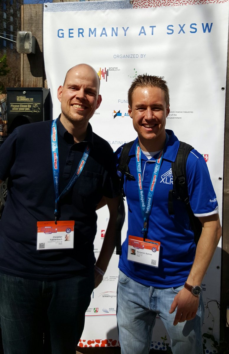 BenjaminBathke's tweet photo. Germany is alive n kickin' in Austin! #GerMerican #Germanysxsw https://t.co/AlX5MLAPFA