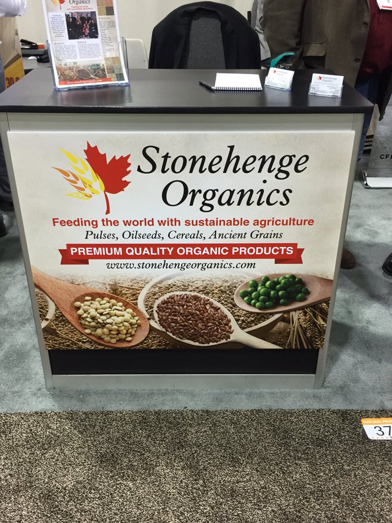 StonehengeO's tweet photo. Need organic ingredients for products? Peas/proteins, oils, lentils? Stop by booth 3778 #ExpoWest#Stonehengeorganics https://t.co/Asg6ucIBDp