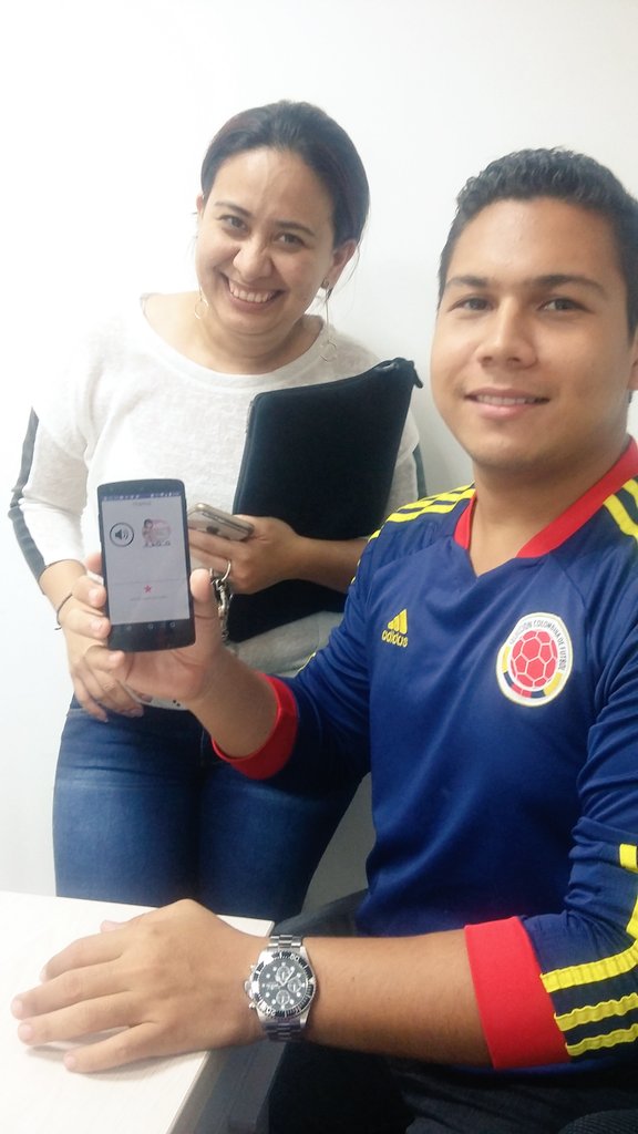 MarfelixApp's tweet photo. Pruebas de prototipo de @MarfelixApp en #Bootcamp.  @AppscoMacondo @Ministerio_TIC https://t.co/sf4seGAdDX