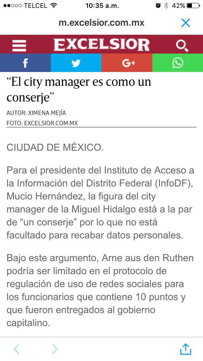 trolleano's tweet photo. O sea que @arnemx es como la chacha de la delegación Miguel Hidalgo @rlibien @genarolozano https://t.co/gsULEAPK3B