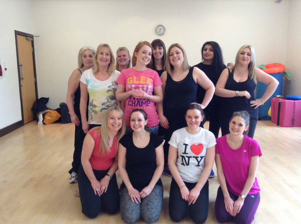 SamBCheerCo's tweet photo. Singing into hairbrushes and all sorts with these ladies this afternoon! #glee #henparty #chester @CheerleadingCo https://t.co/DBzcs8FZMw