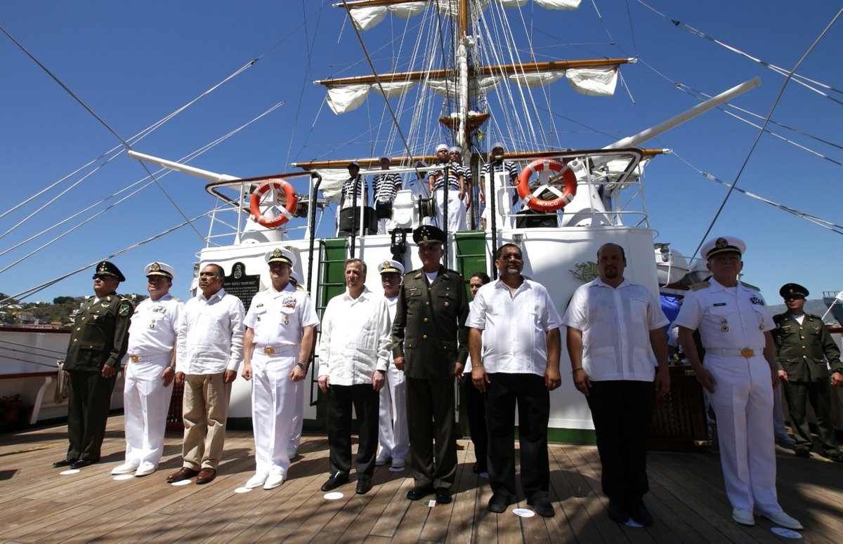 Zarpa Buque Escuela Cuauhtémoc. Visitará 17 puertos de 13 países - CdYUo09WAAAVjM8