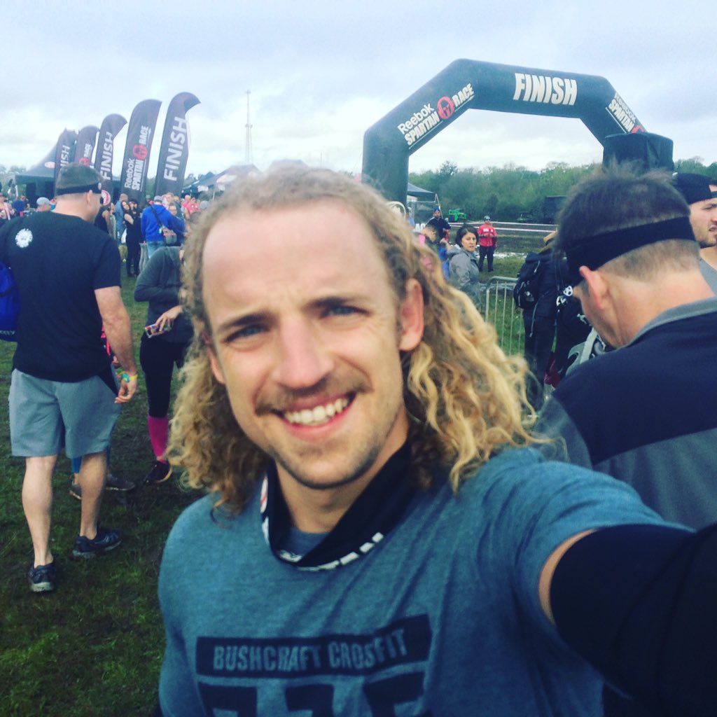 full_marshall's tweet photo. 16th place in Men's Elite heat today at #spartanrace #Houston sprint! Held 3rd for mile one too! #workinprogress https://t.co/nV8FUu3VXt
