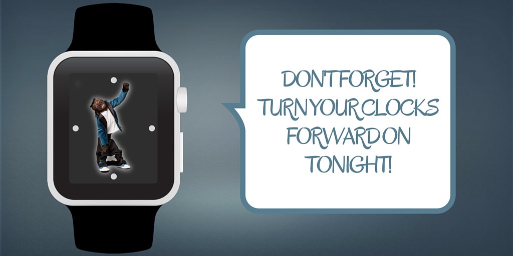 MontyMonkeyUp's tweet photo. #springforward TONIGHT!! Or, you know, tomorrow morning if you're an insomniac! https://t.co/ifQNLCRlut