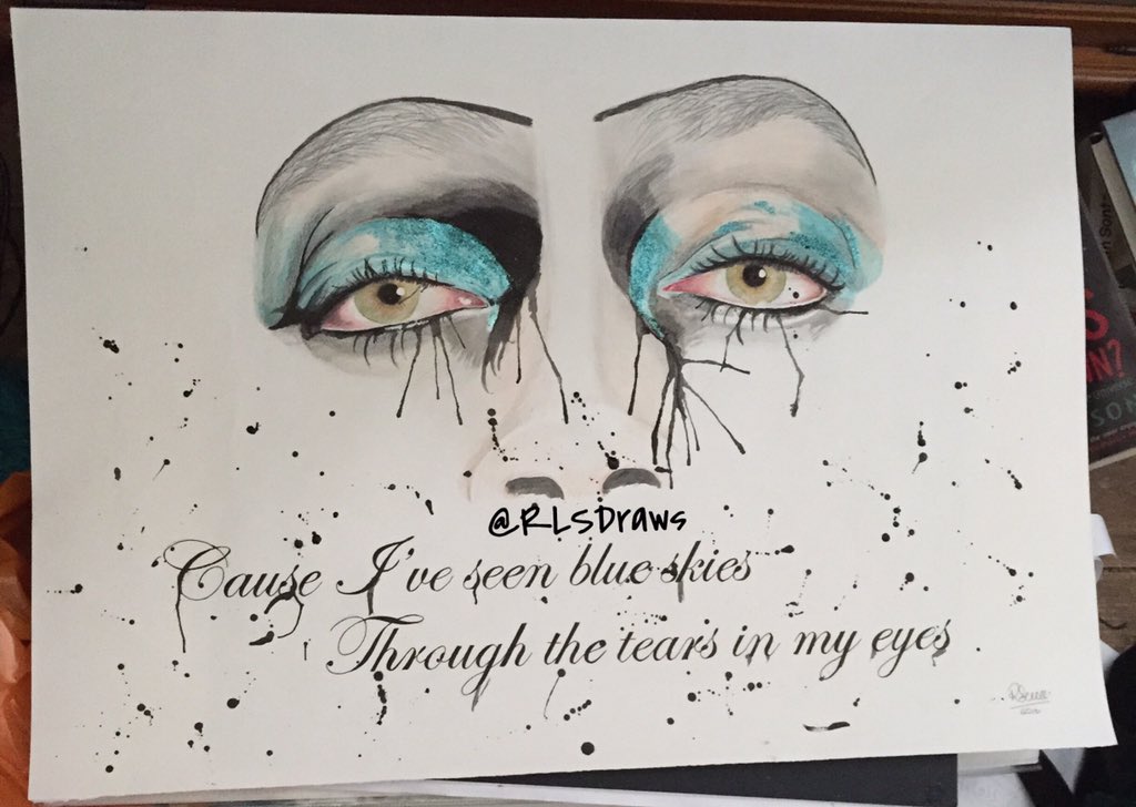 RLSDraws's tweet photo. A2 Frank eye drawing for @1InTheStinker #FranknFurter #RockyHorrorPictureShow #rockyhorror #art #artwork #timcurry 💋 https://t.co/B9Oywi09Od