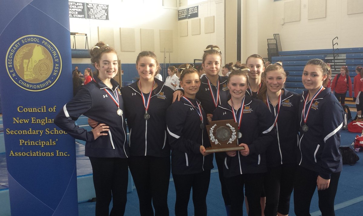 WAAthletics's tweet photo. The @wdstck_academy Gymnastics team finished with the Silver Medal as a team at the New England Championships! https://t.co/86fK5Qwxwo