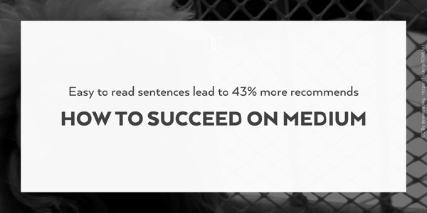 AppsListHunt's tweet image. Using 75% or more easy to read sentences lead to 43% more recommends on #Medium! -buff.ly/21nCPfP #marketing