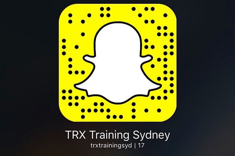 TRX Training Sydney is now on #SnapChat 👻. Meet us there <a href="/TRXtrainingSyd/">TRX Training Sydney</a> #TRX