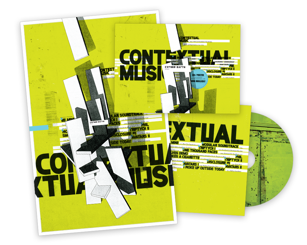 StreetingDesign's tweet image. Proud to announce Contextual Music, a CD of of soundtracks, demos, etc. Available here: bit.ly/1MeLVEU
