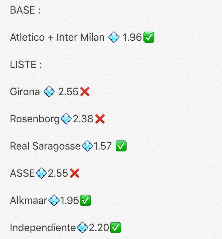FC_Pronos's tweet image. Bilan de la journée, le combi confiance qui passe encore 😉👌✅

#TeamParieur #ParionsSport