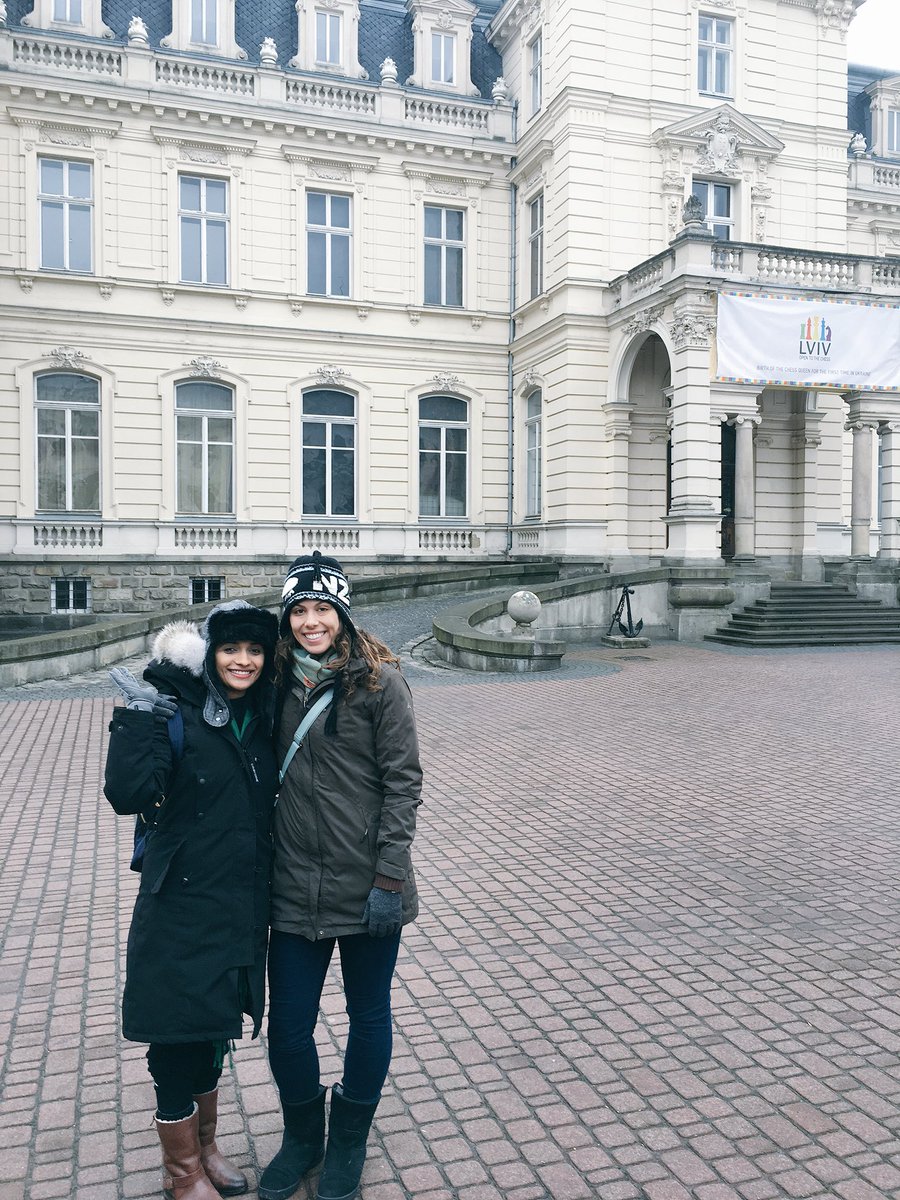 Greetings from Lviv. Khay zhyve Ukrayina! #UkraineIsStrong