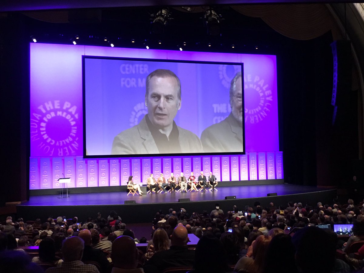 Derek_Courier12's tweet photo. #BetterCallSaul #PaleyFest https://t.co/h3VgVYiaZe