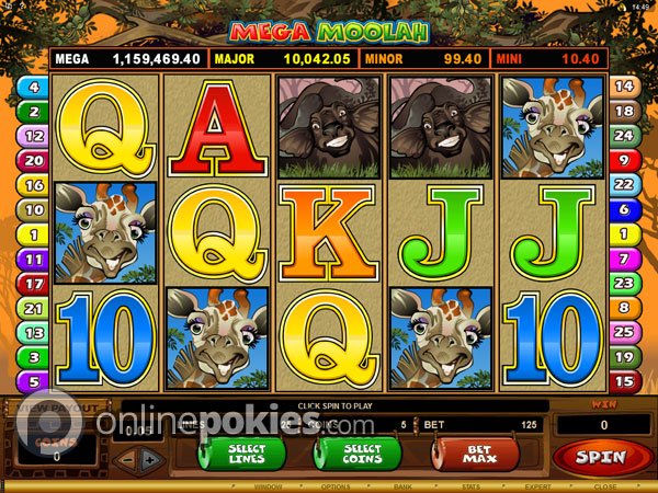 The Mega Moolah jackpot is now over $8,190,000 - Will you be the next big winner? onlinepokies.com/mega-moolah.htm #Pokies