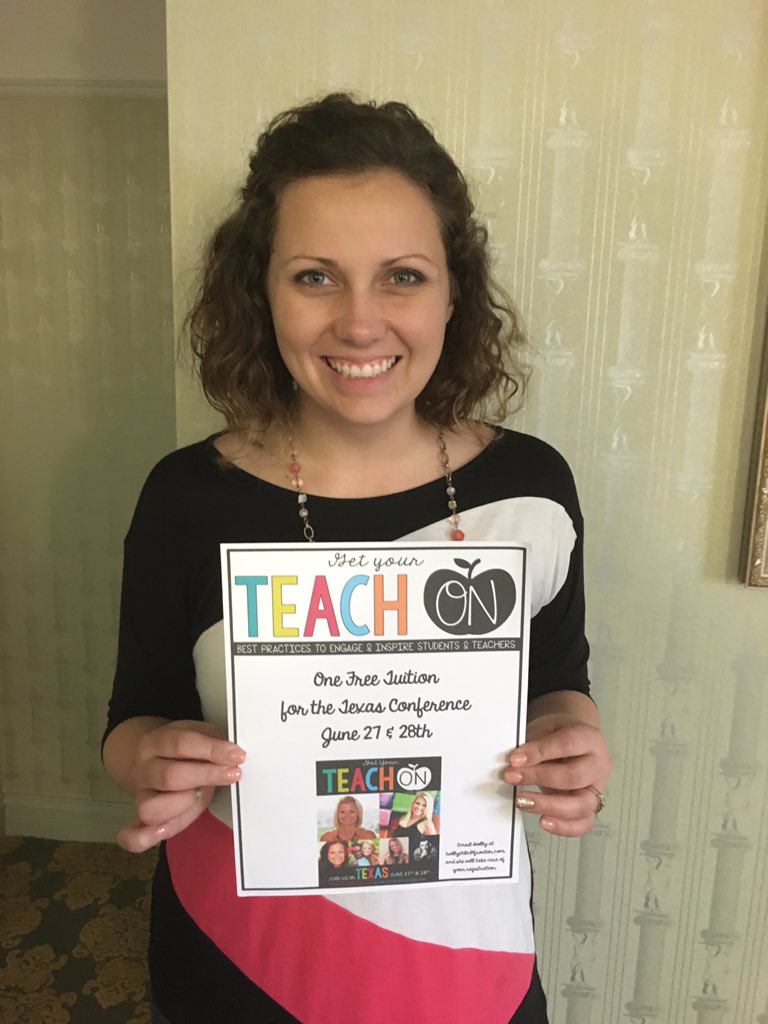 I won free tuition to the Get Your Teach On Conference at the #2016teacherbloggerretreat! #lookoutTexas #hereicome