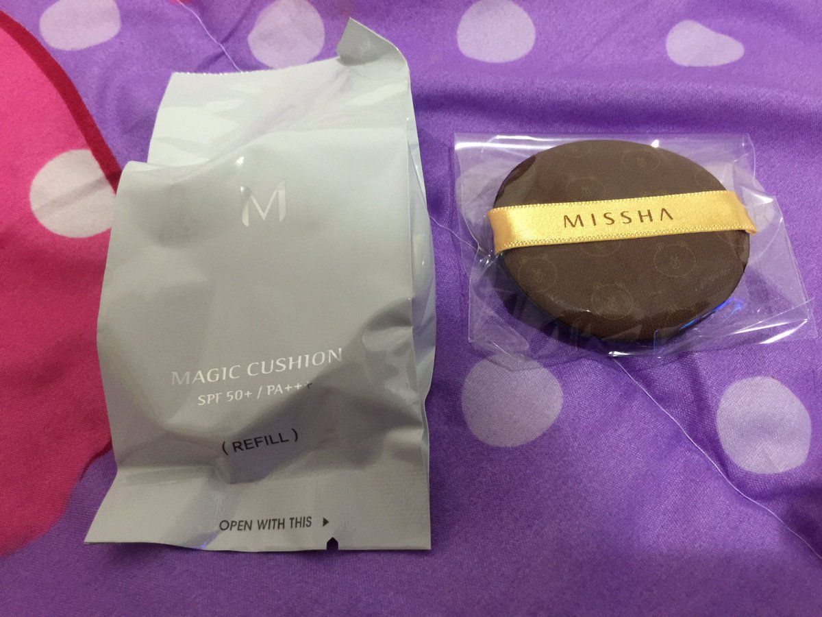 GungGing_G's tweet photo. ในส่วนของการตกเป็นเหยื่อการตลาดนั้น... #HowtoBeauty #howtoperfact #cushion #magiccushion #missha https://t.co/sYFMEQTVmf