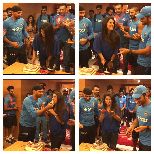 Happy bday to u happy bday to u happy bday to u happy bday my lovely wifey❤️🎂🎂🍾🍾 should hv put more cake on ur face😜