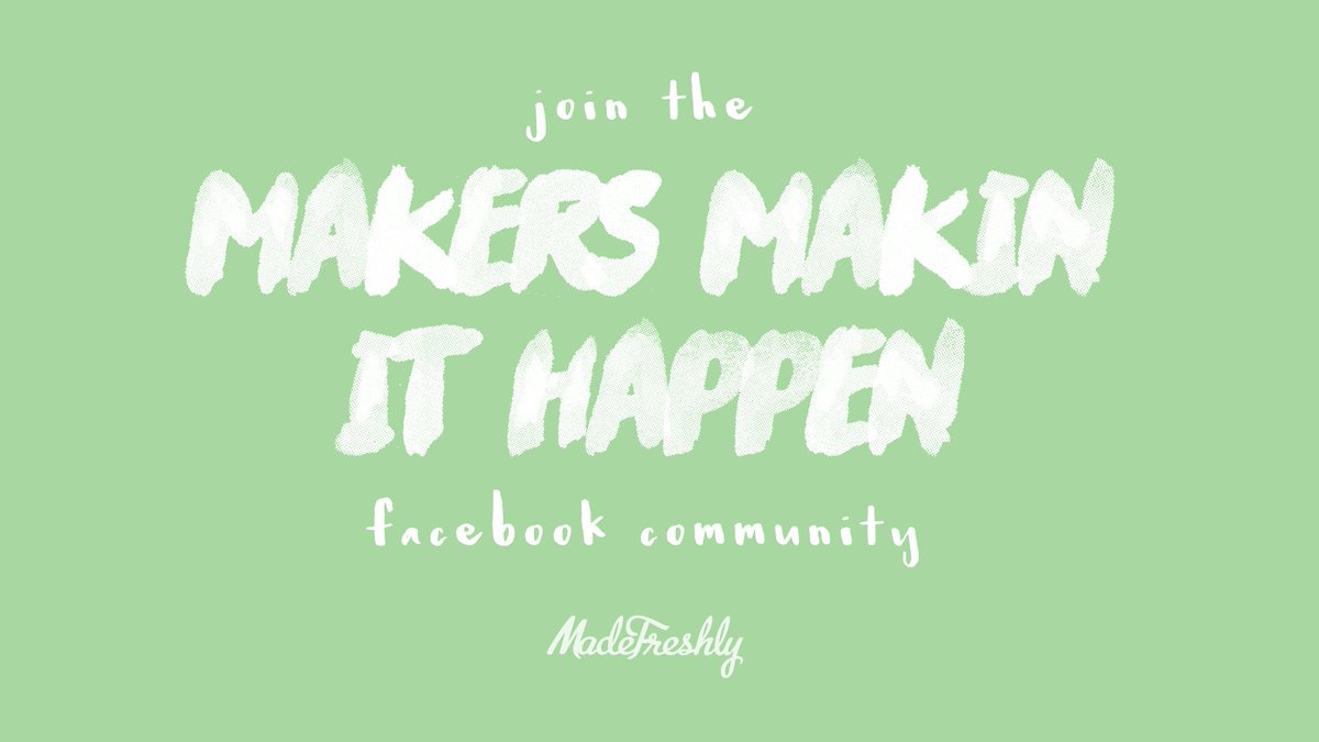 madefreshly's tweet photo. Join a community of creative biz owners &amp; learn how to boost up your online marketing here:https://t.co/l8NLAMa5Rw https://t.co/Bk5o81Euw0