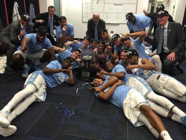 We did it fellas!!! #ACCChamps I love y'all man. #RevengeTour complete!
