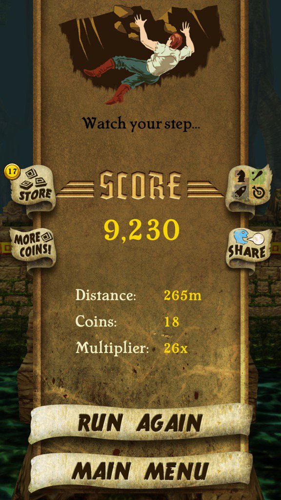 SahmedSaif's tweet photo. I got 9,230 points while escaping from demon monkeys. Beat that! https://t.co/y1KTJId8OD #TempleRu https://t.co/xhDu3snGiX