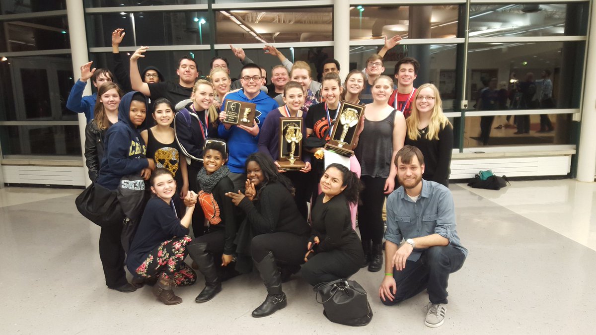 comics_teacher's tweet photo. @ShepardAstros take home highest Conference team awards in Group Interp and Contest Play! #awesome @astroacademy7 https://t.co/F9klX7D2Fh