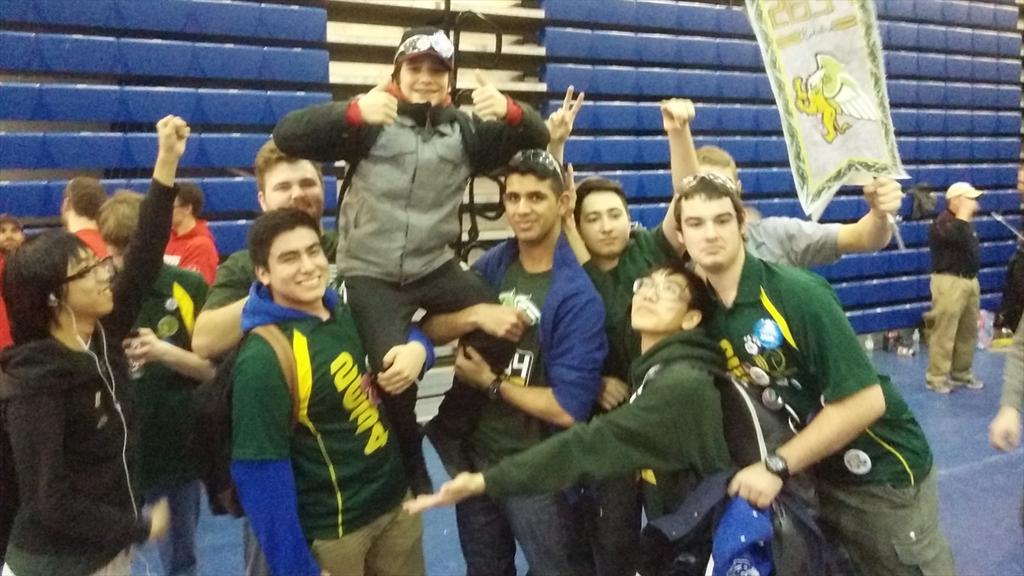FRC champs! Team 2634 the Gryhons