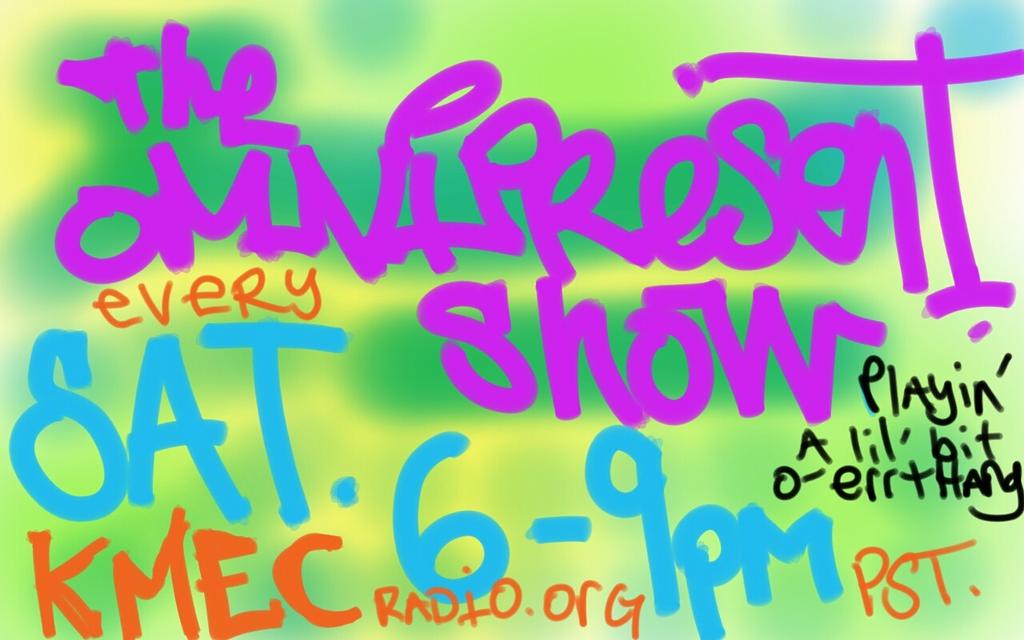 UbiquiMess's tweet photo. #onlivenow #tunein #theomnipresentshow #liveradioshow #kmecradio https://t.co/iJa6bxS9Dk